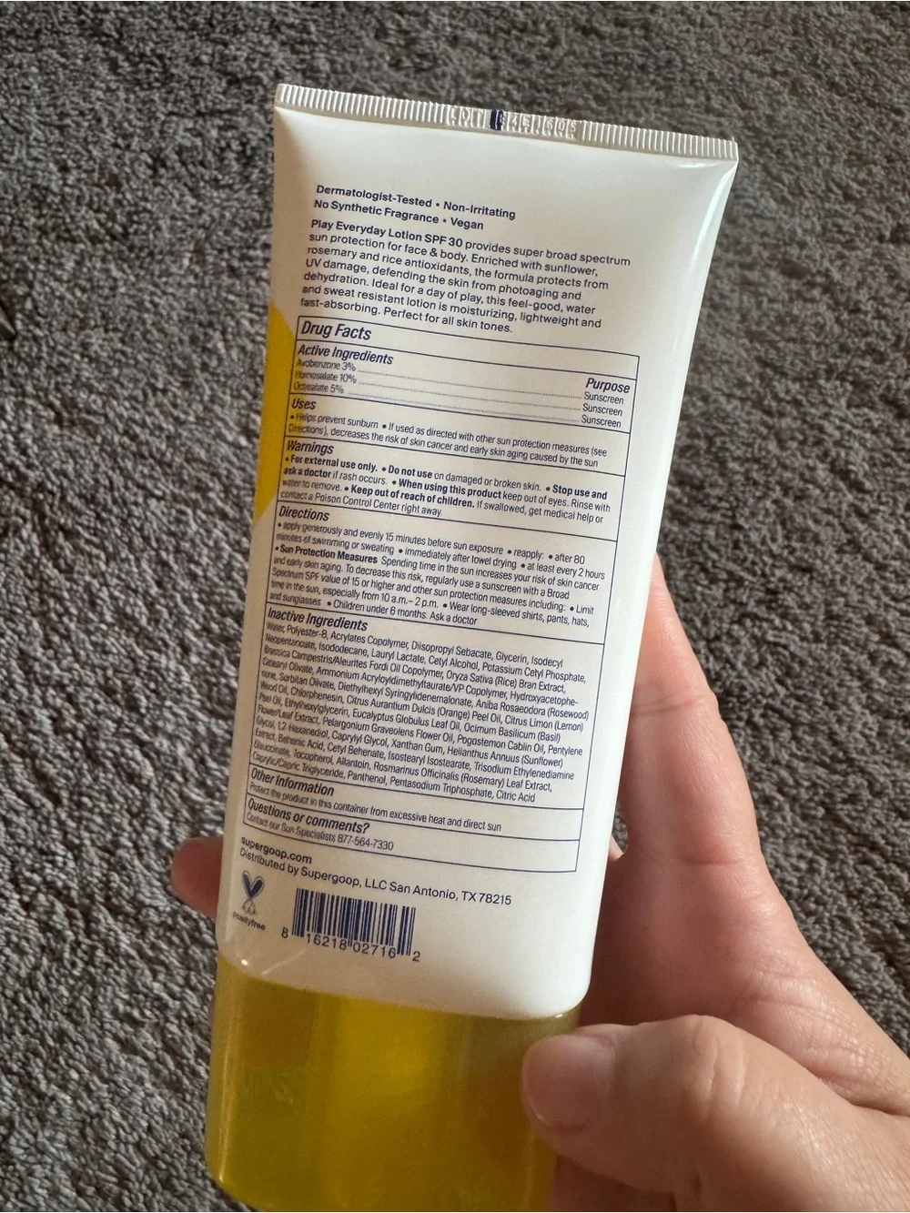 Supergoop! PLAY Everyday Lotion SPF 30